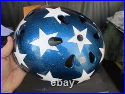 Vtg PRO TEC, Evel Knievel, Easy Rider, Stars and Stripes Full Cut Helmet