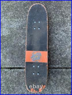 Vtg Santa Cruz Skateboard Jim Phillips Cosmic Wave w T-Bones & Indep Trucks RARE