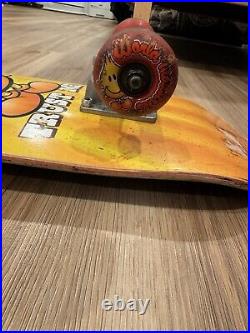 WORLD INDUSTRIES Flameboy Trust Me Vintage Skateboard Deck Trucks Wheels