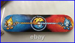 World Industries Flame Boy vs. Wet Willy Skateboard Rare 90's