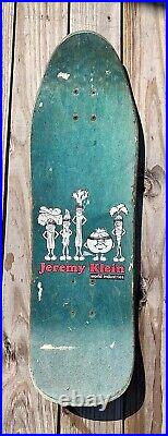 World Industries Jeremy Klein Candy Bar Skateboard original 1991 Retouched