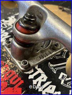 World Industries Skateboard Complete Skull Face Vintage Used