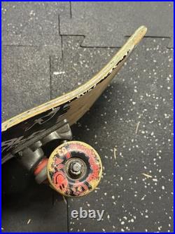 World Industries Skateboard Complete Skull Face Vintage Used
