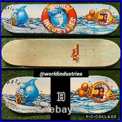 World Industries Skateboard Deck Flameboy Wet Willy Speedboat Willy