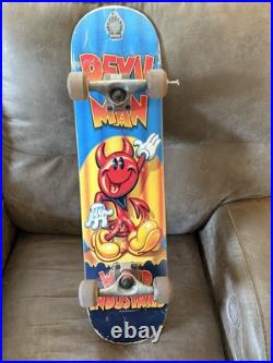World Industries Skateboard Devil Man Board. Used