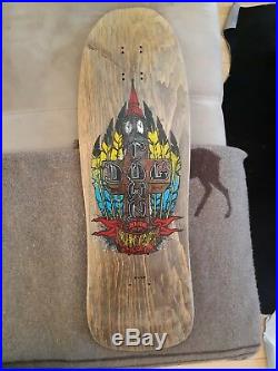 Wow! Original 80's Ben Schroeder Dogtown Clock Tower Skateboard Deck