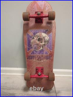 Y2K Vintage 80s Powell Peralta Bonite XT Tony Hawk Chicken Skull RareSkateboard