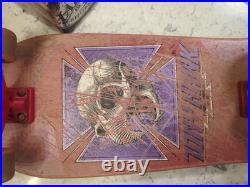 Y2K Vintage 80s Powell Peralta Bonite XT Tony Hawk Chicken Skull RareSkateboard Y2K Vintage 80s Powell Peralta Bonite XT Tony Hawk Chicken Skull RareSkateboard