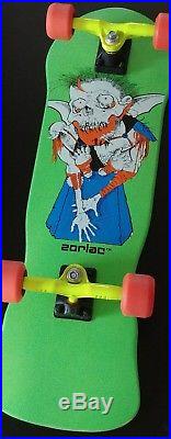 ZORLAC Gargoyle Pushead complete rare old school OG skateboard