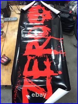 Zero Skateboards Banner Legit From Skate Shop 53 Inches By 21 Inches