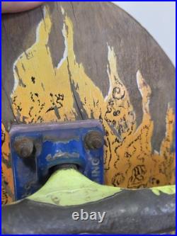 Zorlac Todd Prince Frog Prince Vintage 1980s Skateboard withGullwing Trux & Wheels